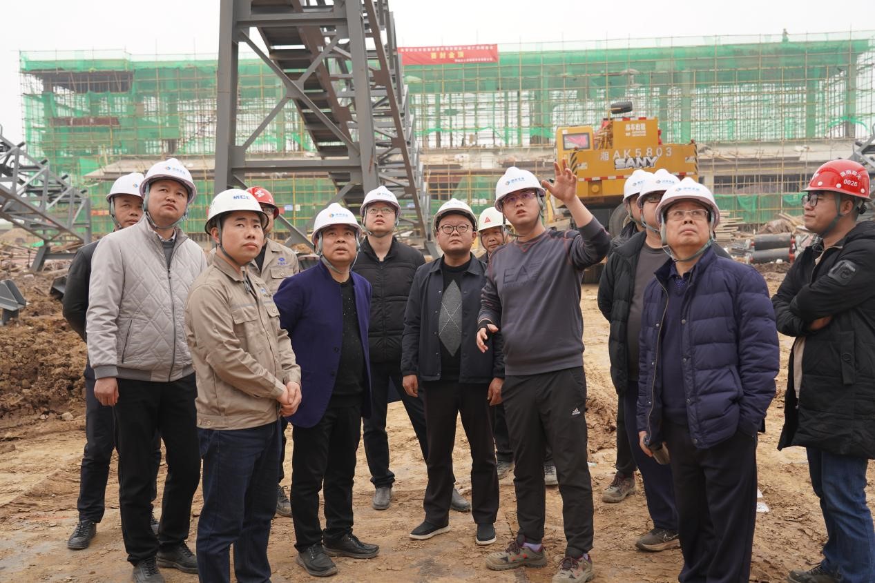 沅江市市长罗必胜调研米兰体育app官网-米兰体育（中国）沅江机制砂和砂石集散中心建设项目